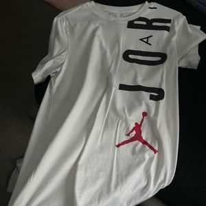 Jordan white shirt